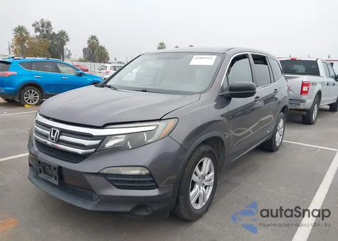 2017 Honda Pilot Lx z USA, uszkodzony, nr VIN 5FNYF5H1XHB031149